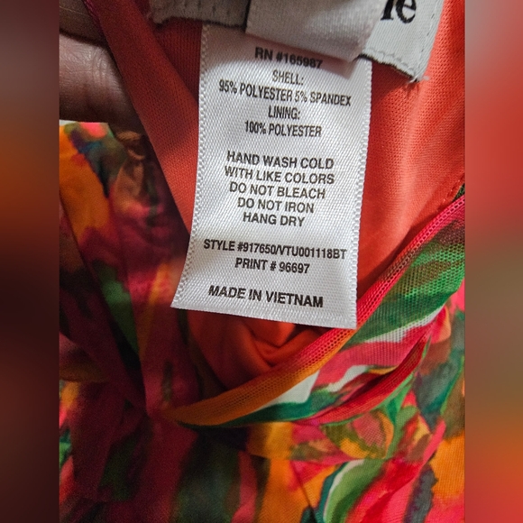 Vibrant Multicolor Halter Dress - Picture 3 of 8